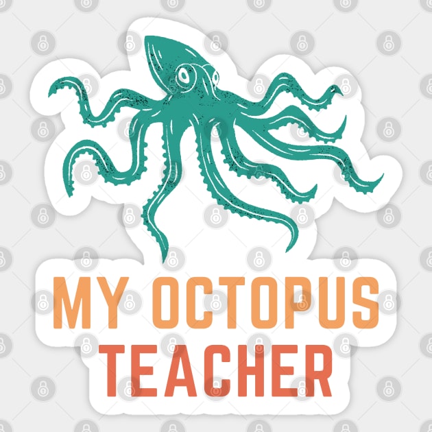 My Octopus Teacher Sticker by CityNoir